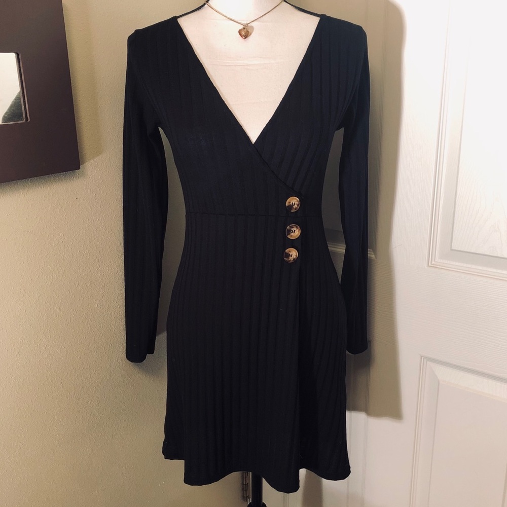 Nasty Gal Ribbed Dress